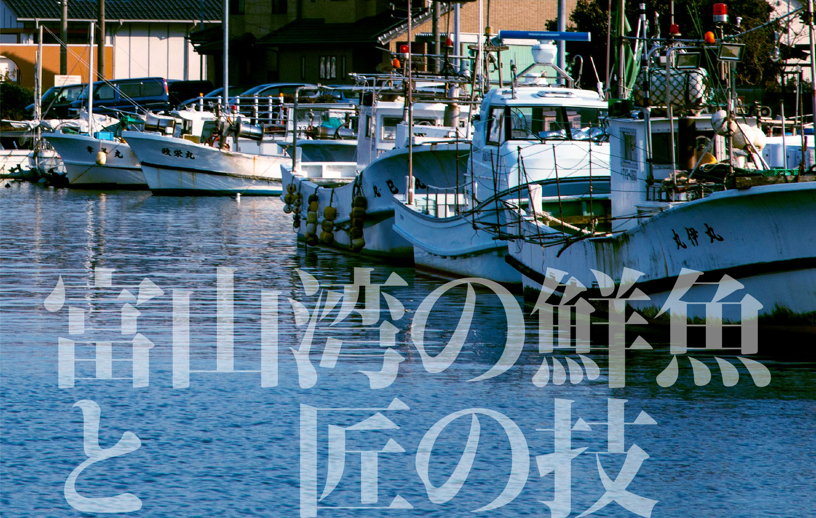 富山湾の鮮魚 と　匠の技
